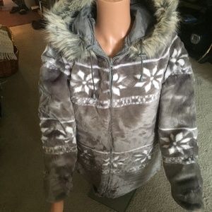 JESSICA LONDON FUR PONCHO